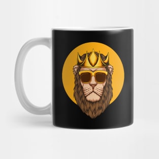 Lion King Wearing Sunglasses Mug